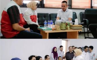 Bawaslu Kota Bandar Lampung Ikuti Donor Darah dalam Rangka HUT ke-18 Bawaslu