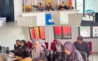 Bawaslu Kota Bandar Lampung Gelar Rapat Evaluasi Pelaksanaan Anggaran Semester I Tahun 2026 untuk Perkuat Tata Kelola Keuangan yang Akuntabel