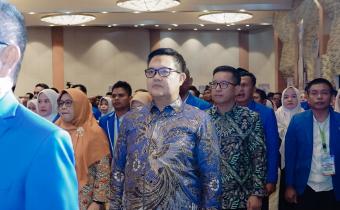 Bawaslu Lampung Hadiri Pelantikan Dan Rakerwil DPW PAN Lampung, Dorong Edukasi Politik Masyarakat