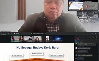Bawaslu Kota Bandar Lampung Ikuti Sosialisasi Teknis Penyusunan IKU Pengawas Pemilu Tahun 2026