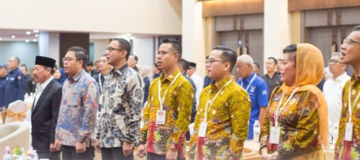 Pimpinan Bawaslu Kota Bandar Lampung Hadiri Rapat Pleno Pengumuman Hasil Pemilihan Walikota dan Wakil Walikota Bandar Lampung Terpilih Tahun 2024