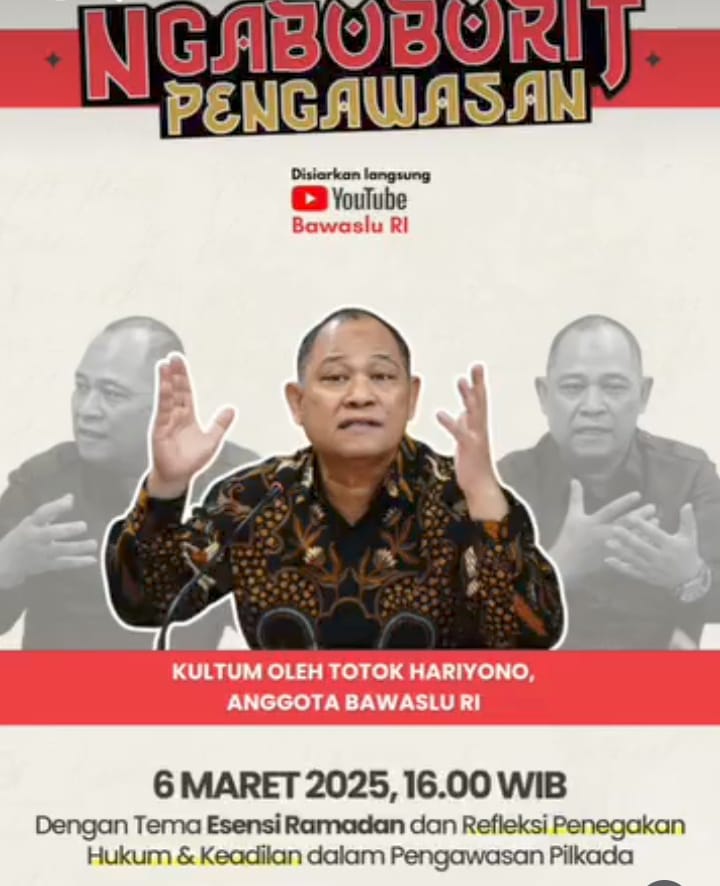 Bawaslu Kota Bandar Lampung Gelar “Ngabuburit Pengawasan” sebagai Refleksi Ramadan dan Penguatan Integritas Pengawas Pemilu