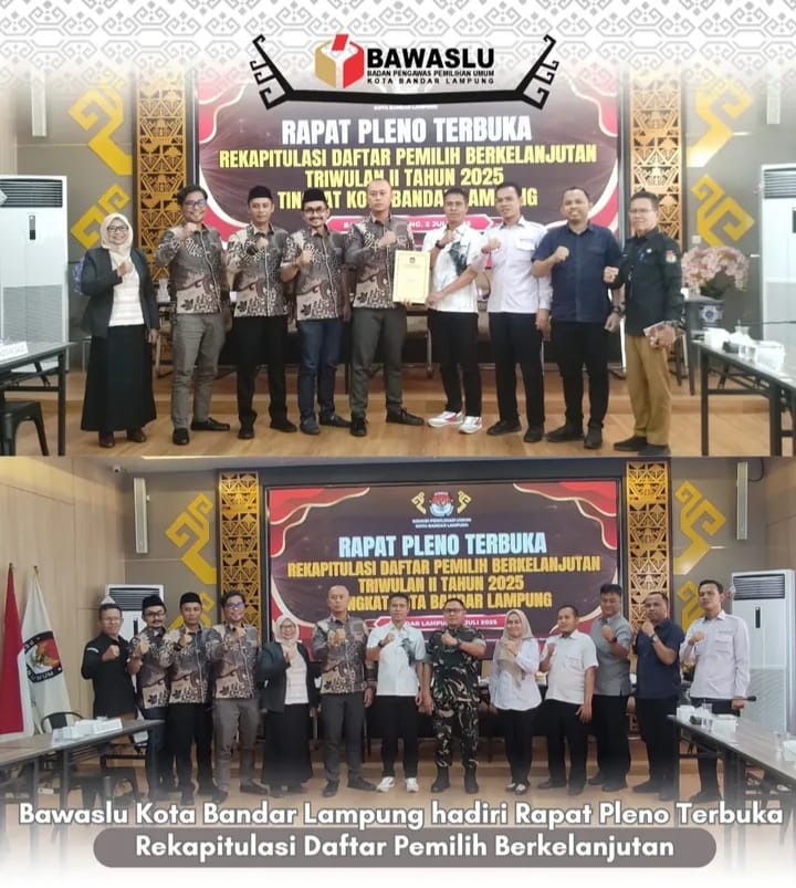 Bawaslu Kota Bandar Lampung Tegaskan Komitmen Awasi Akurasi Data Pemilih: “Pastikan Tidak Ada yang Terlewat”