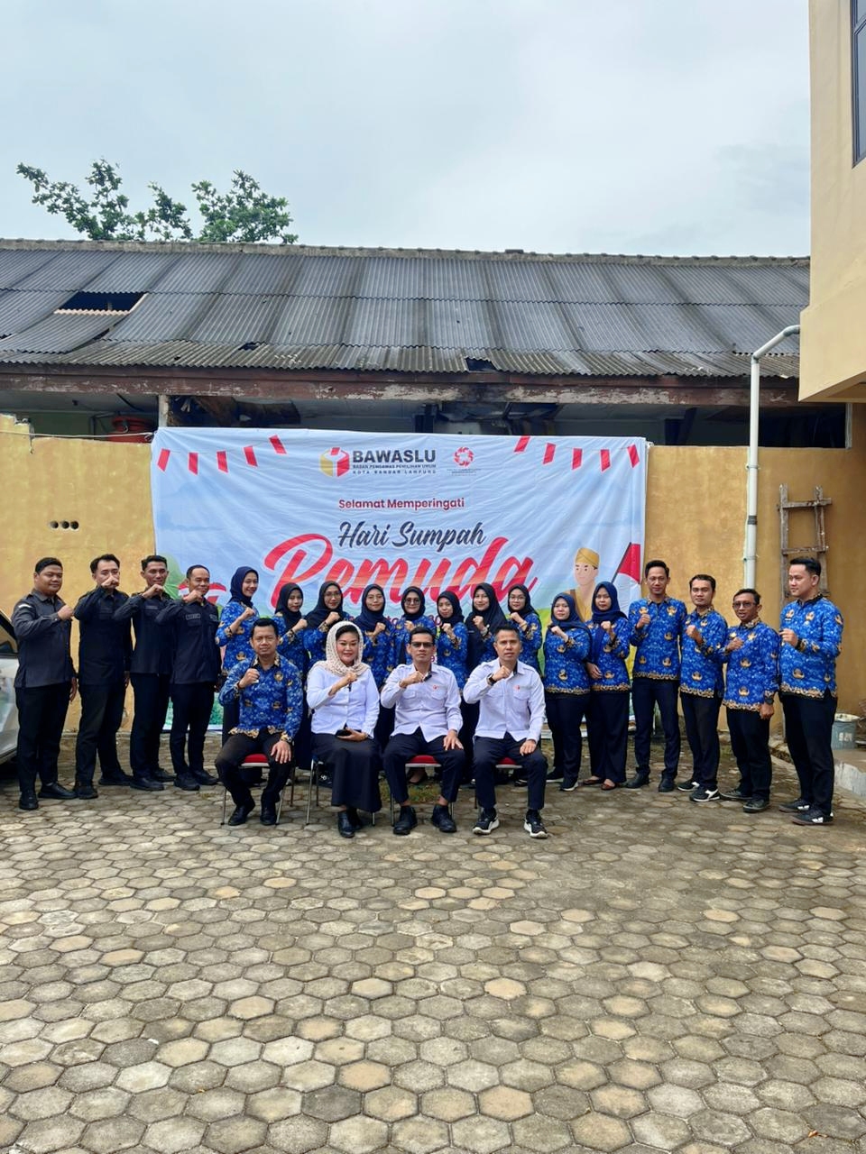 Kobarkan Semangat Persatuan, Bawaslu Kota Bandar Lampung Gaungkan Sumpah Pemuda 1928”