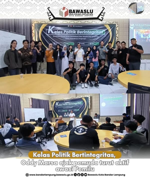 Oddy Marsa Ajak Pemuda Aktif Awasi Pemilu Melalui Kelas Politik Berintegritas
