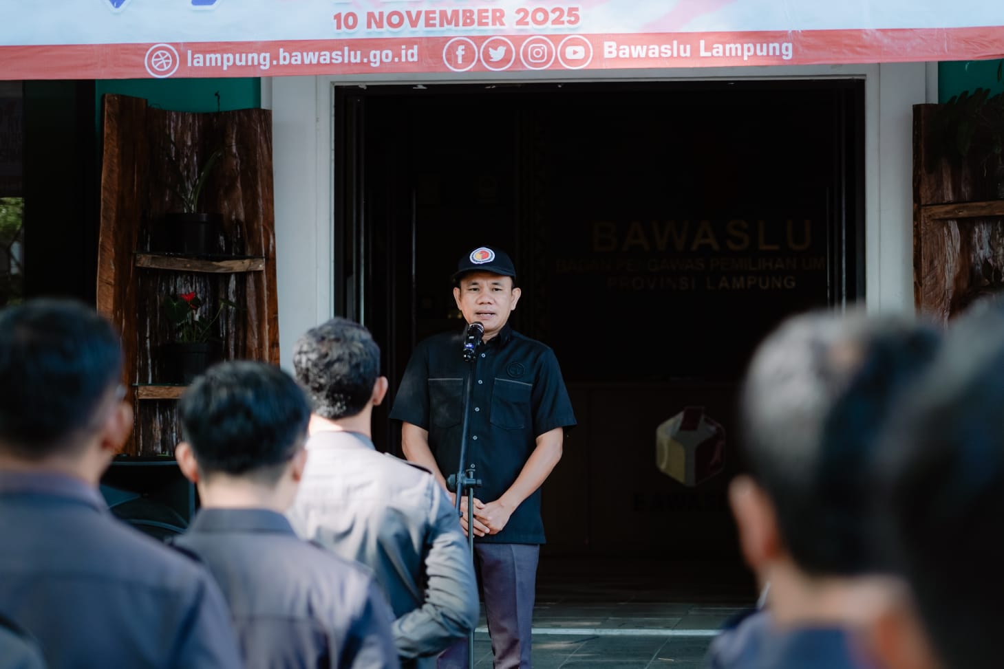 Soliditas dan Integritas Jadi Sorotan Iskardo di Apel Rutin Bawaslu Lampung