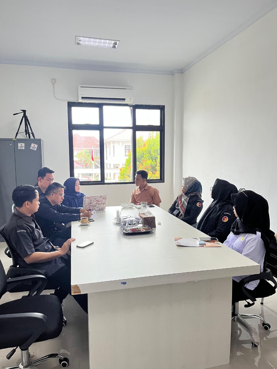 Optimalisasi Pengawasan PDPB, Bawaslu Kota Bandar Lampung Terima Monitoring Dari Bawaslu Provinsi