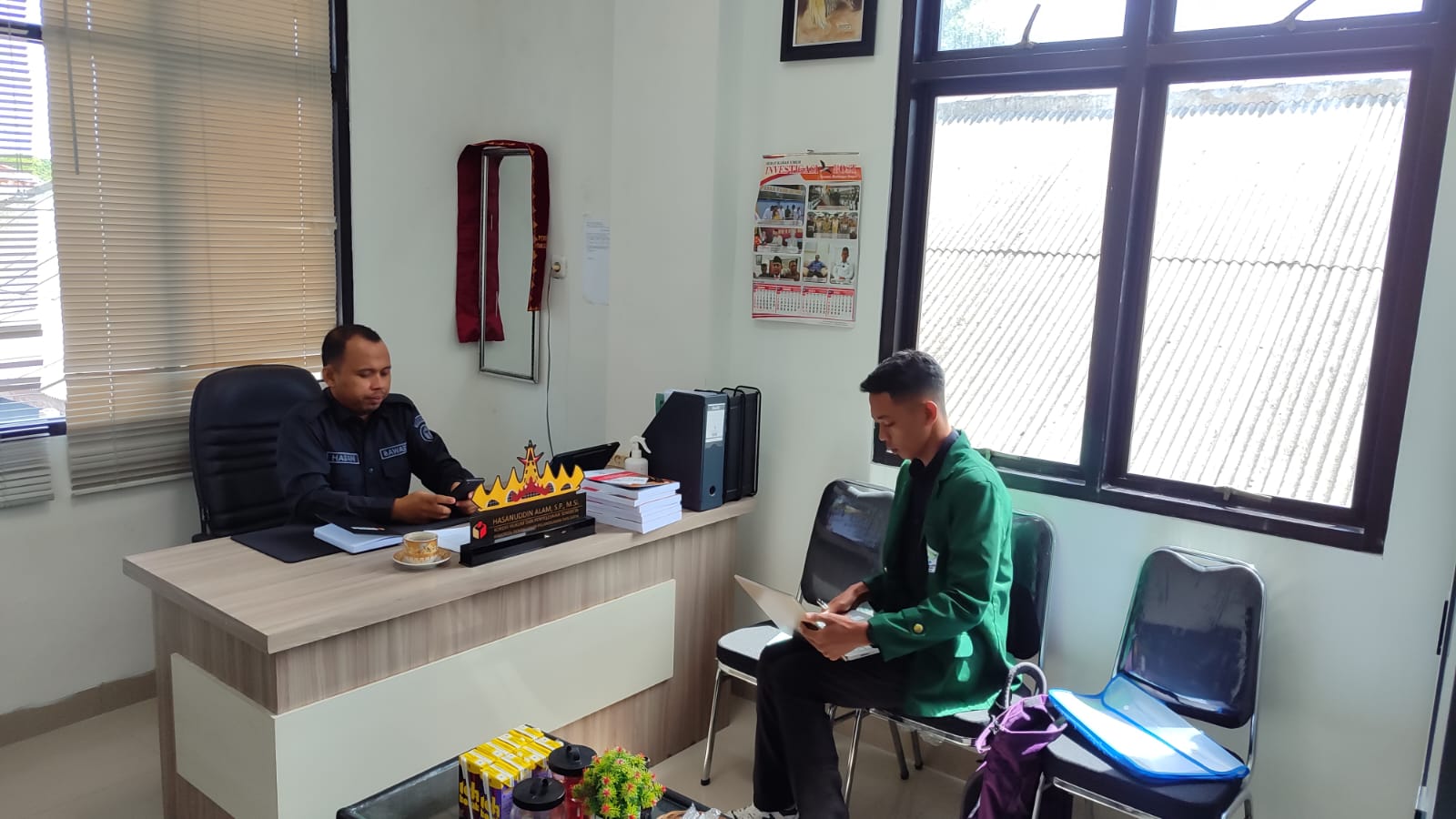 Bawaslu Kota Bandar Lampung, berikan dukungan mengenai penelitian Mahasiswa UIN RIL terkait aturan APK dan etika kampanye