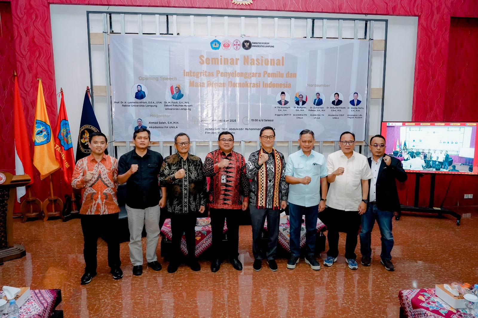 Hasanudin Alam Hadir di Seminar Nasional : Soroti Masa Depan Demokrasi Indonesia