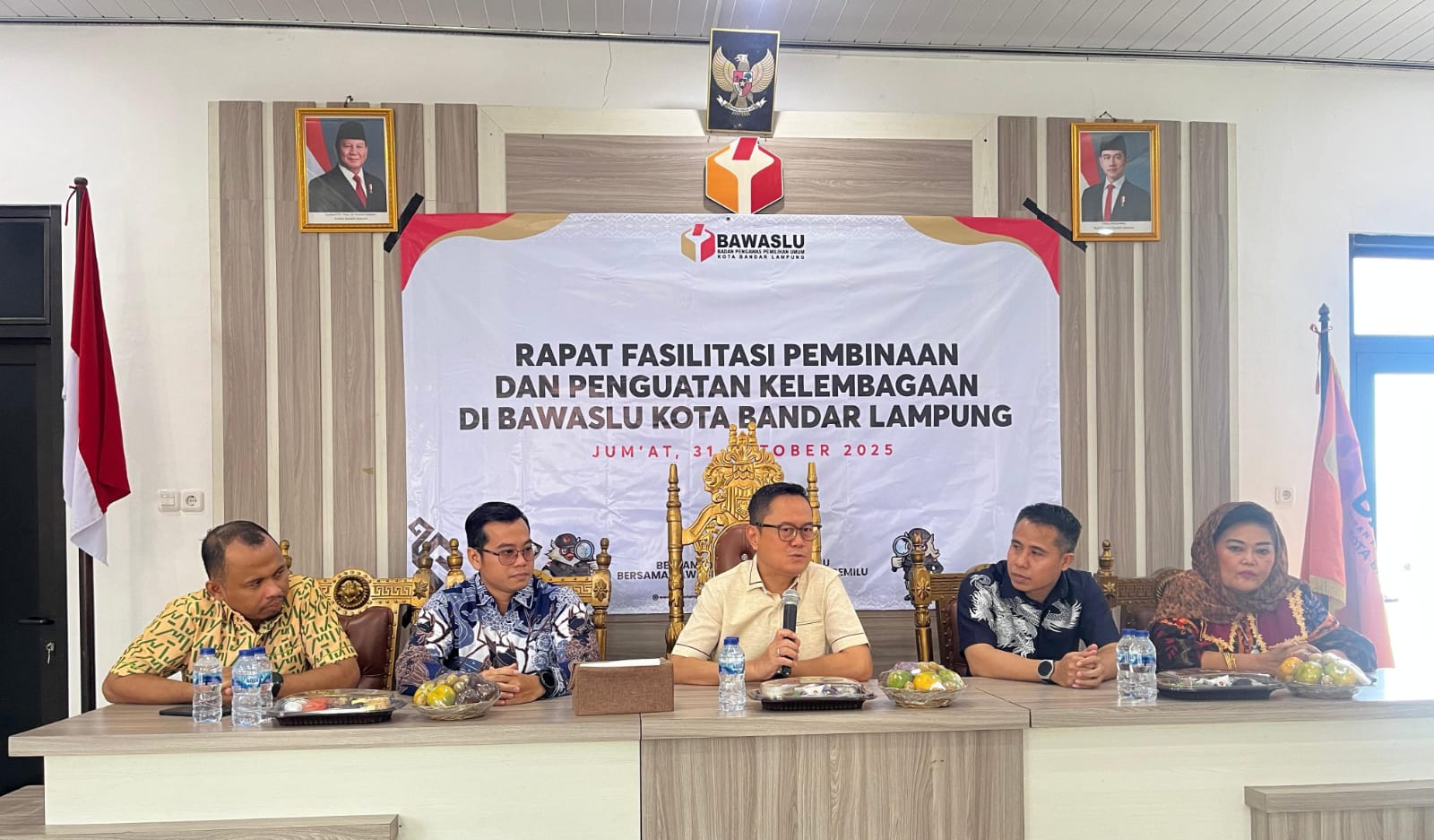 Dari Evaluasi Menuju Transformasi ; Bawaslu Kota Bandar Lampung kukuhkan penguatan kelembagaan
