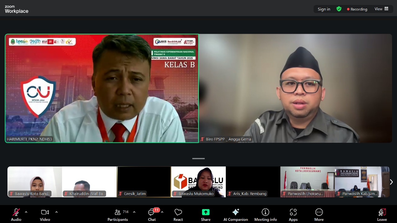 Bawaslu Kota Bandar Lampung Ikuti Sosialisasi Fitur Baru SIPS, Dorong Transparansi dan Kemudahan Akses Informasi Sengketa