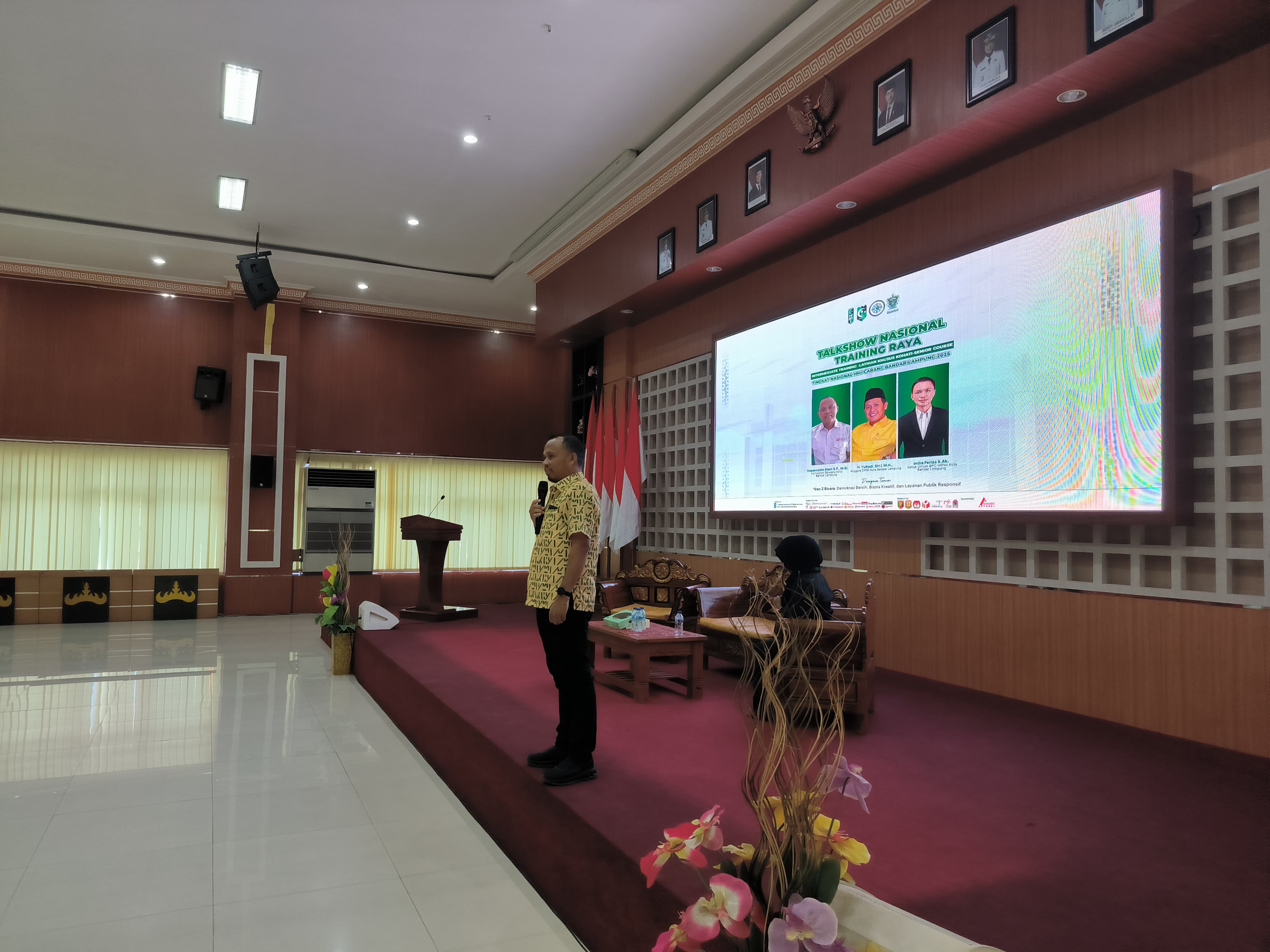 Dari Semergou, Hasanudin Alam Suarakan tentang demokrasi serta nilai nilai Ke-HMIan