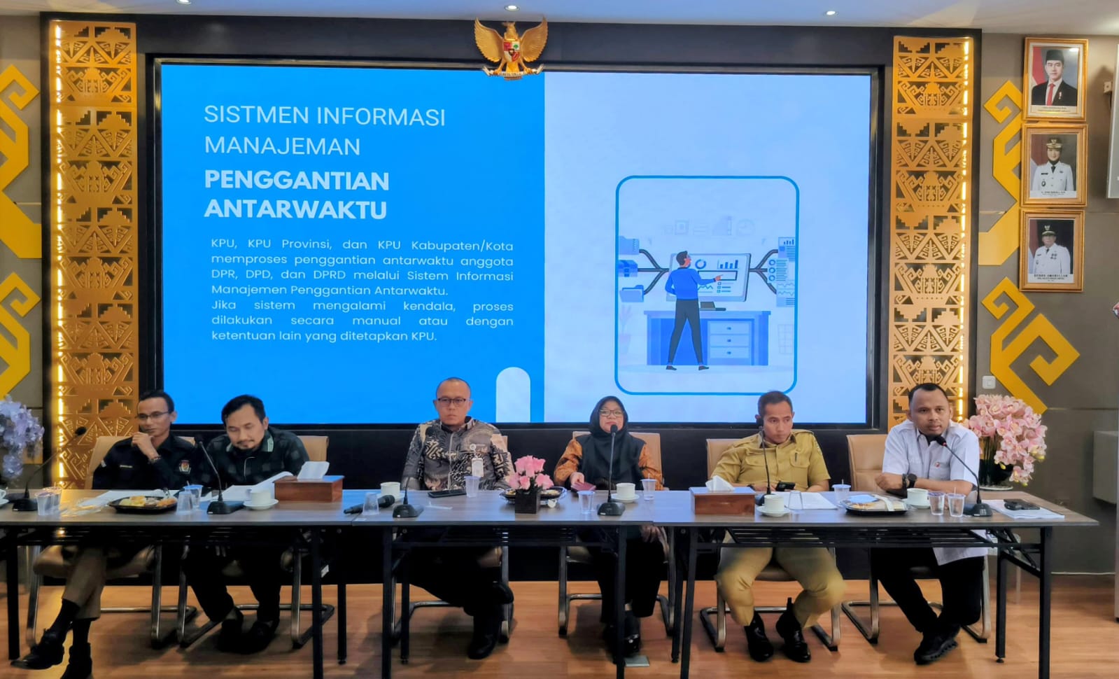 Bawaslu Kota Bandar Lampung Hadiri Rakor Pemutakhiran Data Partai Politik dan Sosialisasi PKPU Nomor 3 Tahun 2025 ‎