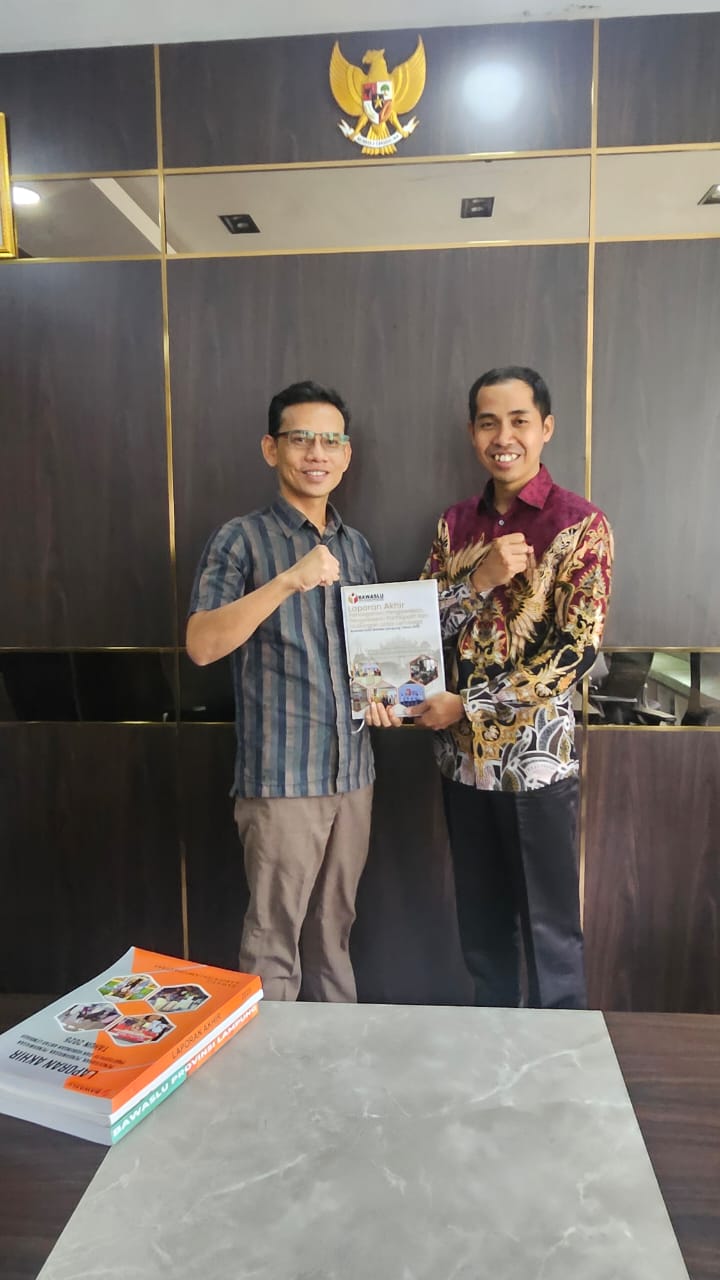 Bawaslu Kota Bandar Lampung Serahkan Laporan Akhir Pengawasan Tahun 2025 ke Sekretariat Jenderal Bawaslu RI