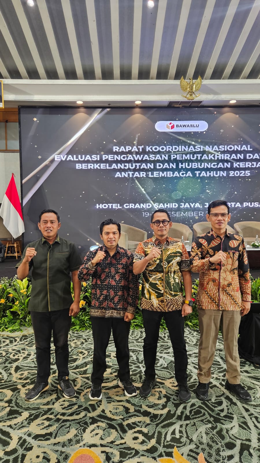 Perkuat Akurasi dan Keberlanjutan Data Pemilih, Muhammad Muhyi Ikuti Rakornas Evaluasi Pengawasan PDPB Bawaslu RI Tahun 2025