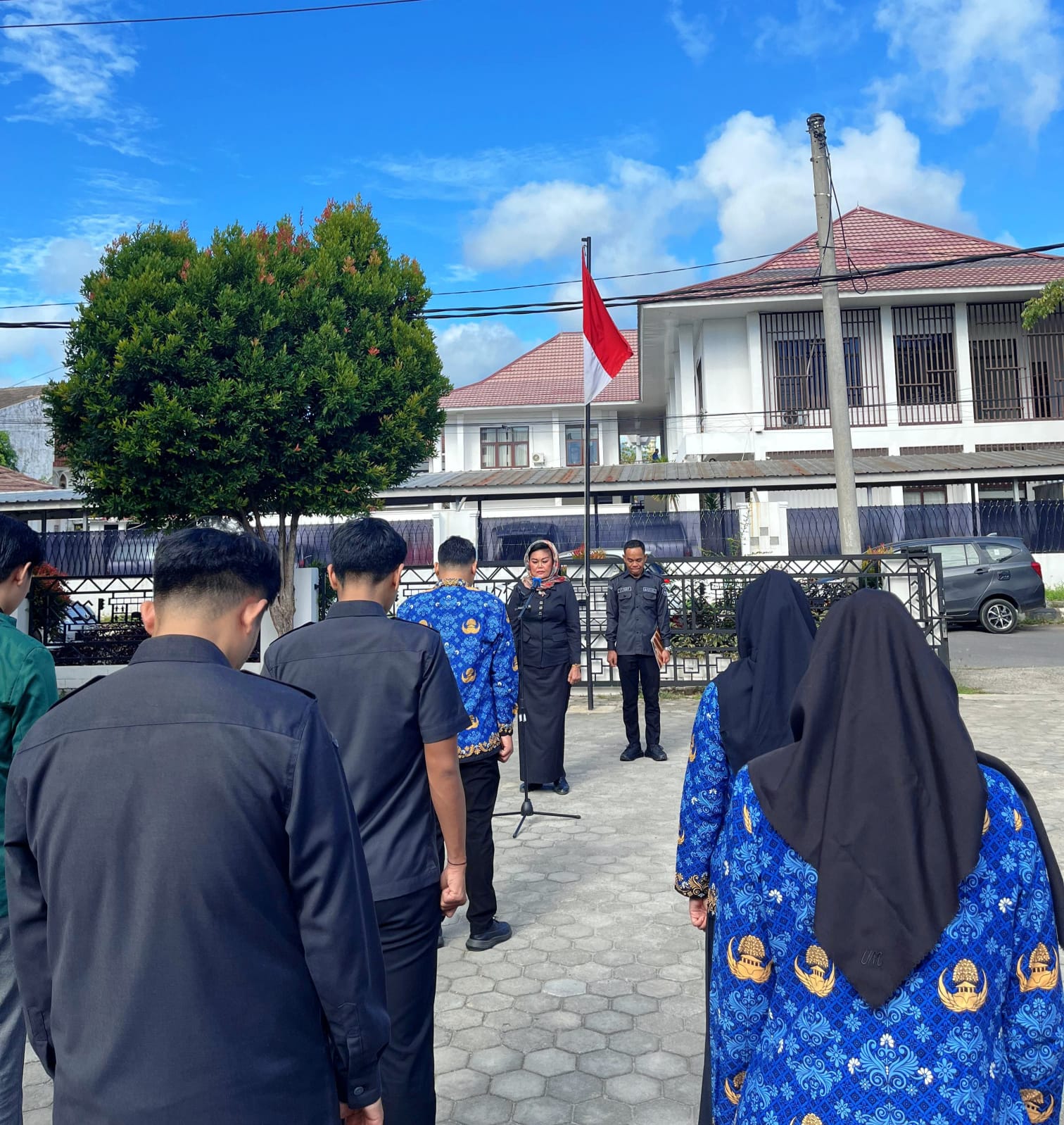 Bawaslu Kota Bandar Lampung Gelar Upacara HUT Korpri ke-54 dengan Khidmat