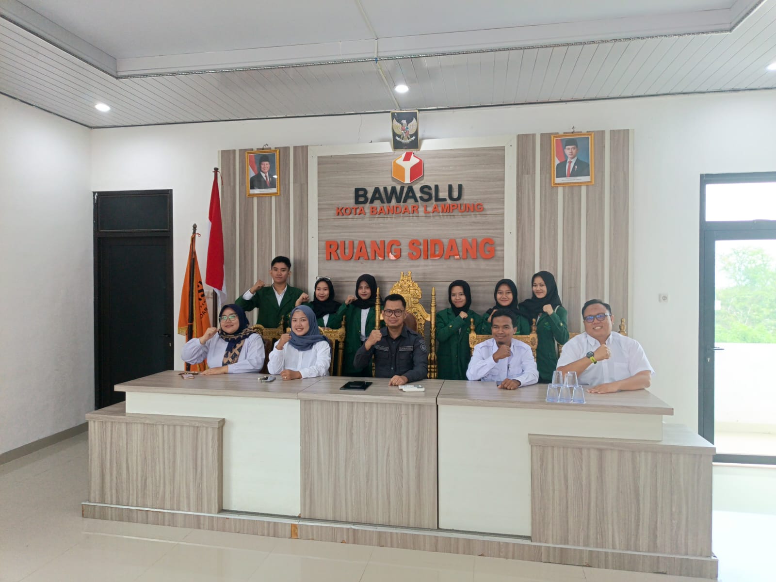 Bawaslu Kota Bandar Lampung Terima Mahasiswa PKL UIN Raden Intan Lampung