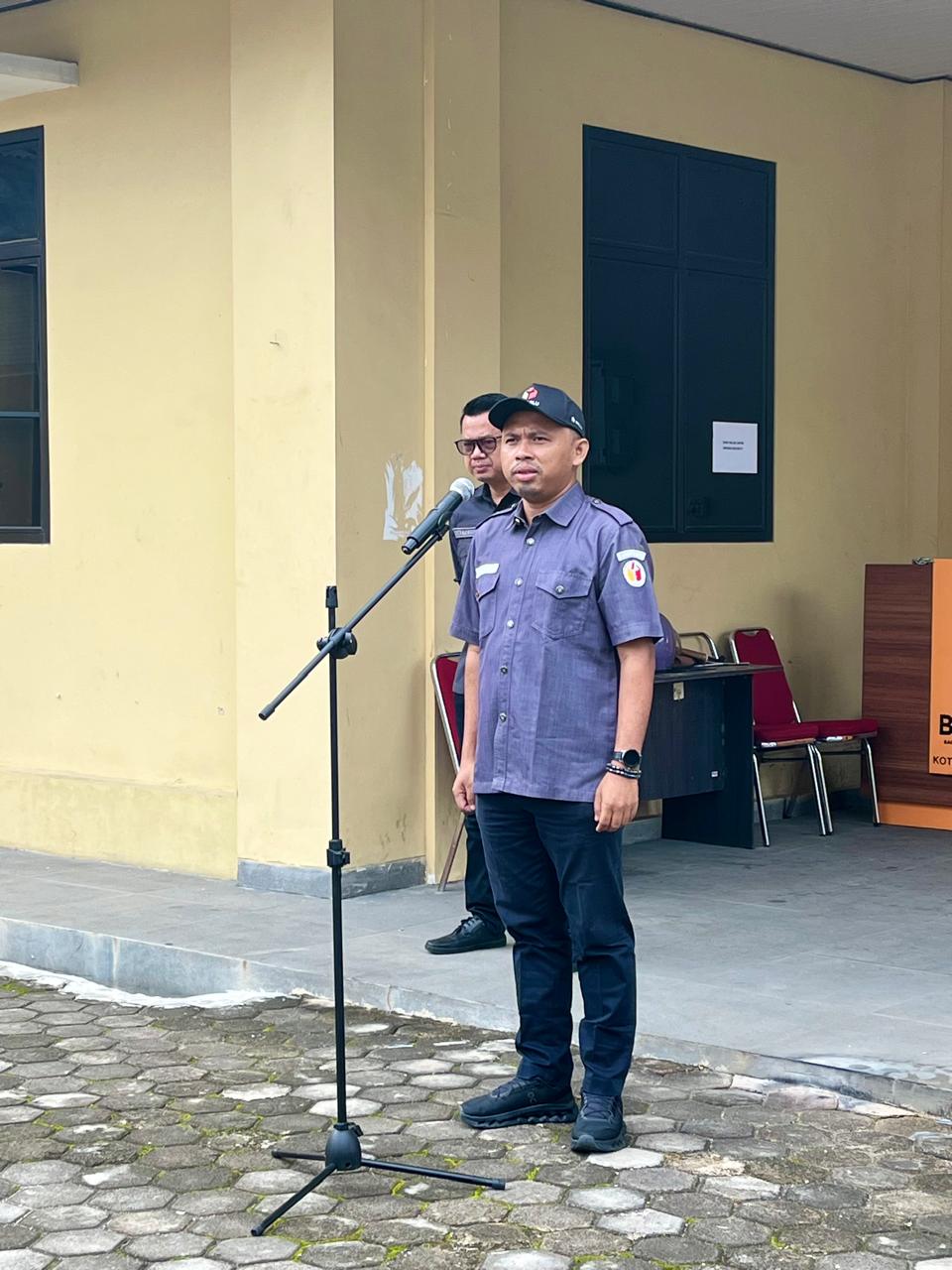 Hasanudin Alam Pimpin Apel Pagi Bawaslu Kota Bandar Lampung, Tekankan Soliditas dan Kebersamaan
