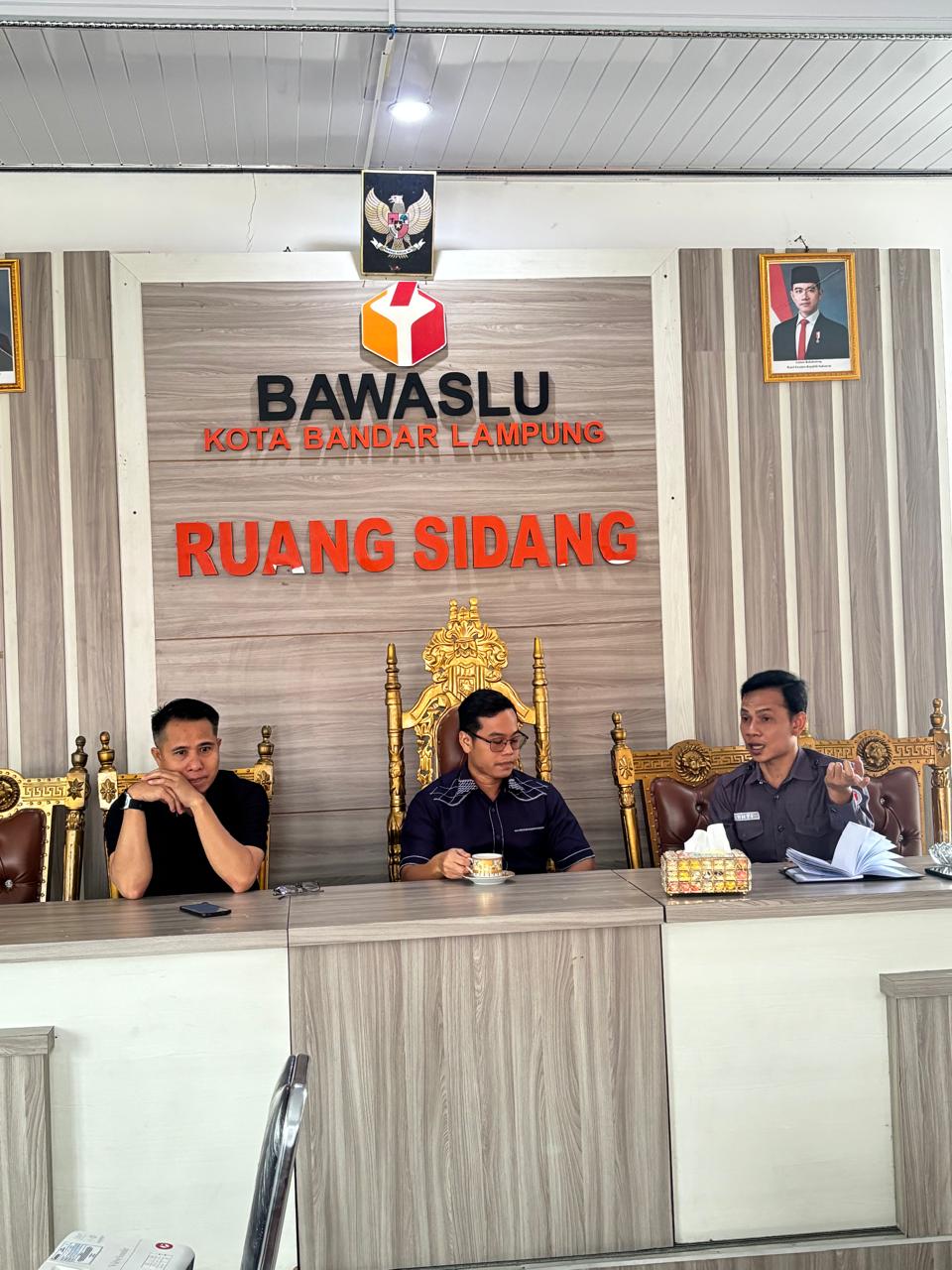 Bawaslu Kota Bandar Lampung Laksanakan Kajian Hukum Rutin Alur Penanganan Pelanggaran Pemilu