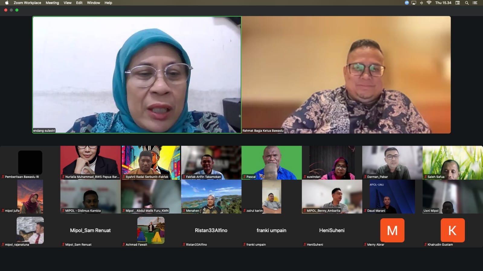 Sebagai Dosen Tamu di UMJ, Bagja Jelaskan Peran Bawaslu dalam Penanganan Konflik dan Sengketa Kepemiluan