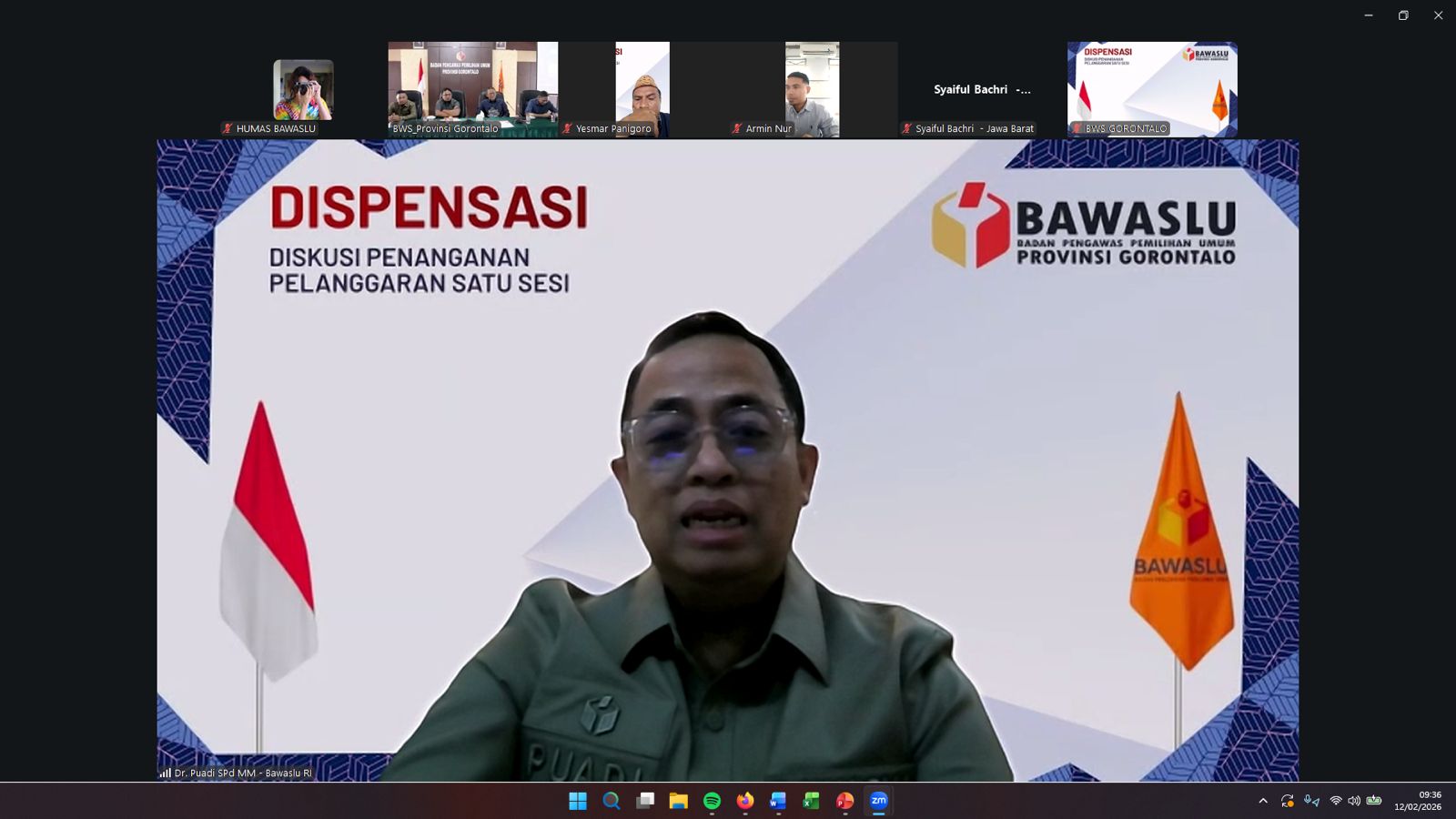 Puadi Dorong Mekanisme Satu Sesi Cepat dan Berkepastian Hukum