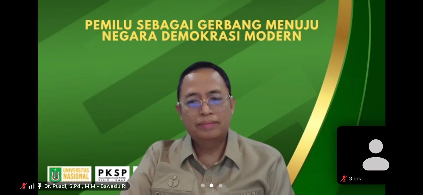 Tak Sekedar Pesta Demokrasi, Puadi Sampaikan Pemilu Jadi Laboratorium Karakter Bangsa