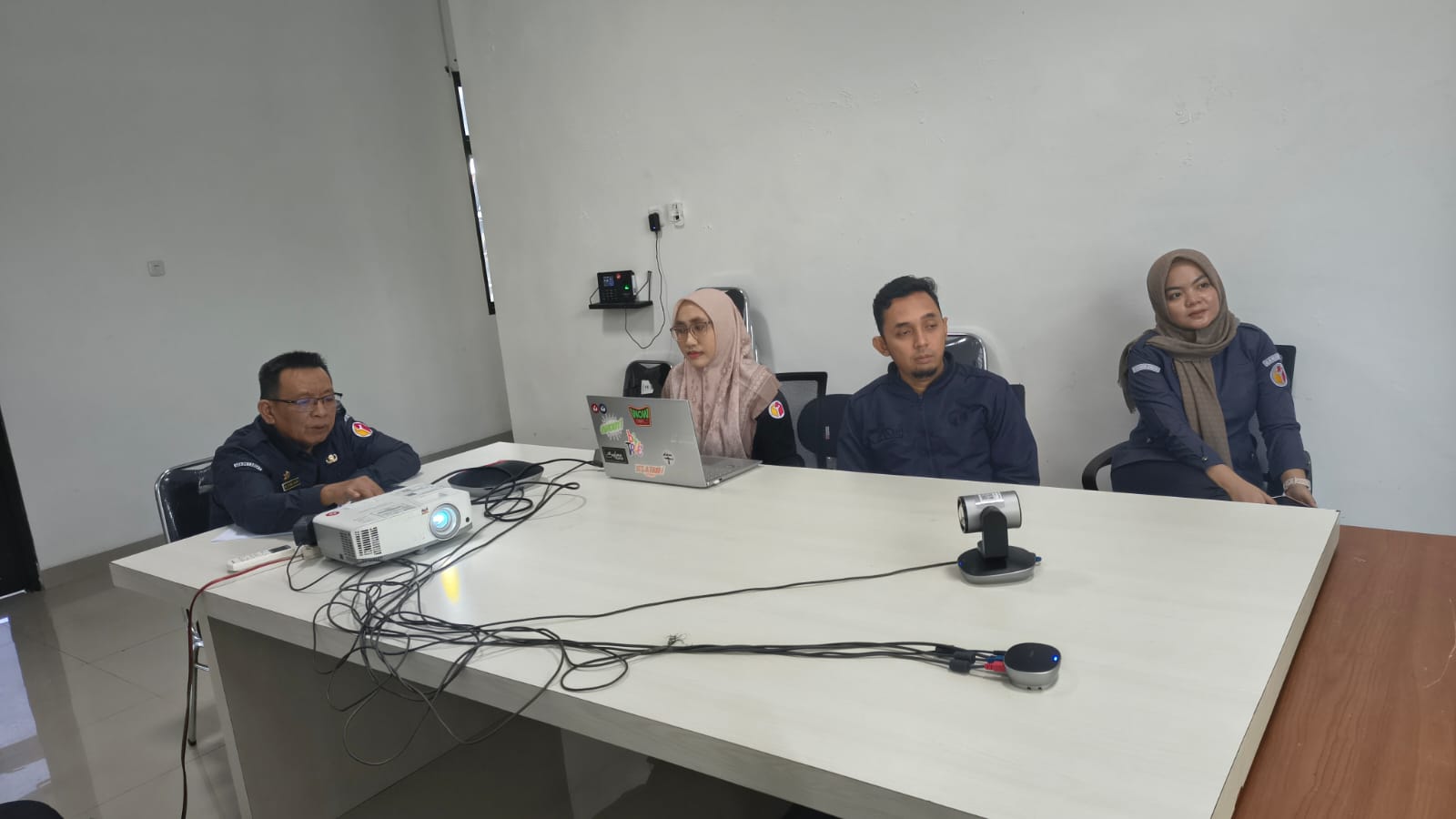 Sekretariat Bawaslu Kota Bandar Lampung Ikuti Pembinaan dan Evaluasi Lanjutan Secara Nasional