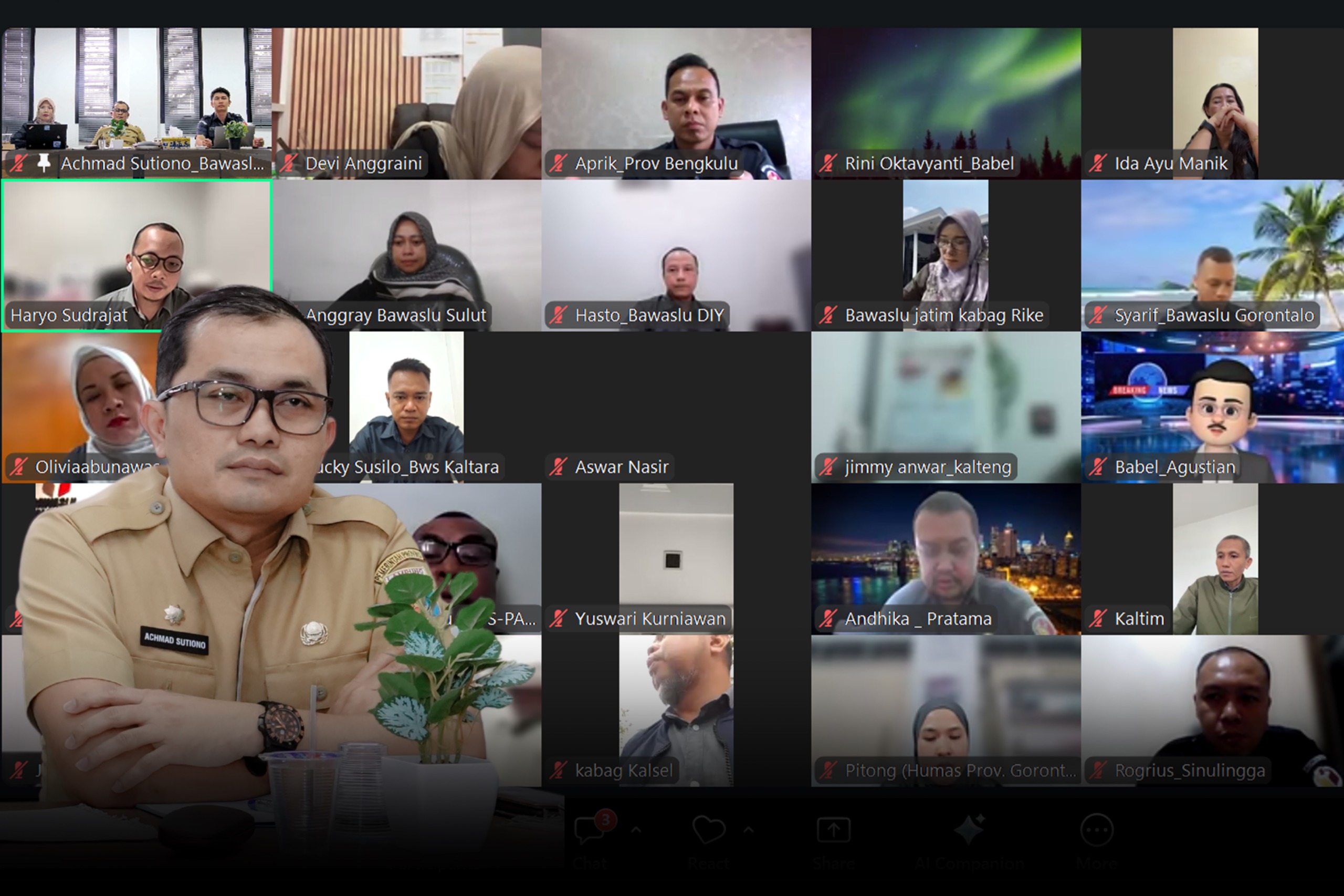 Bawaslu RI Gelar Rapat Konsolidasi Publikasi Pasca Pemilu, Perkuat Strategi Komunikasi Dan Optimalisasi Media Sosial