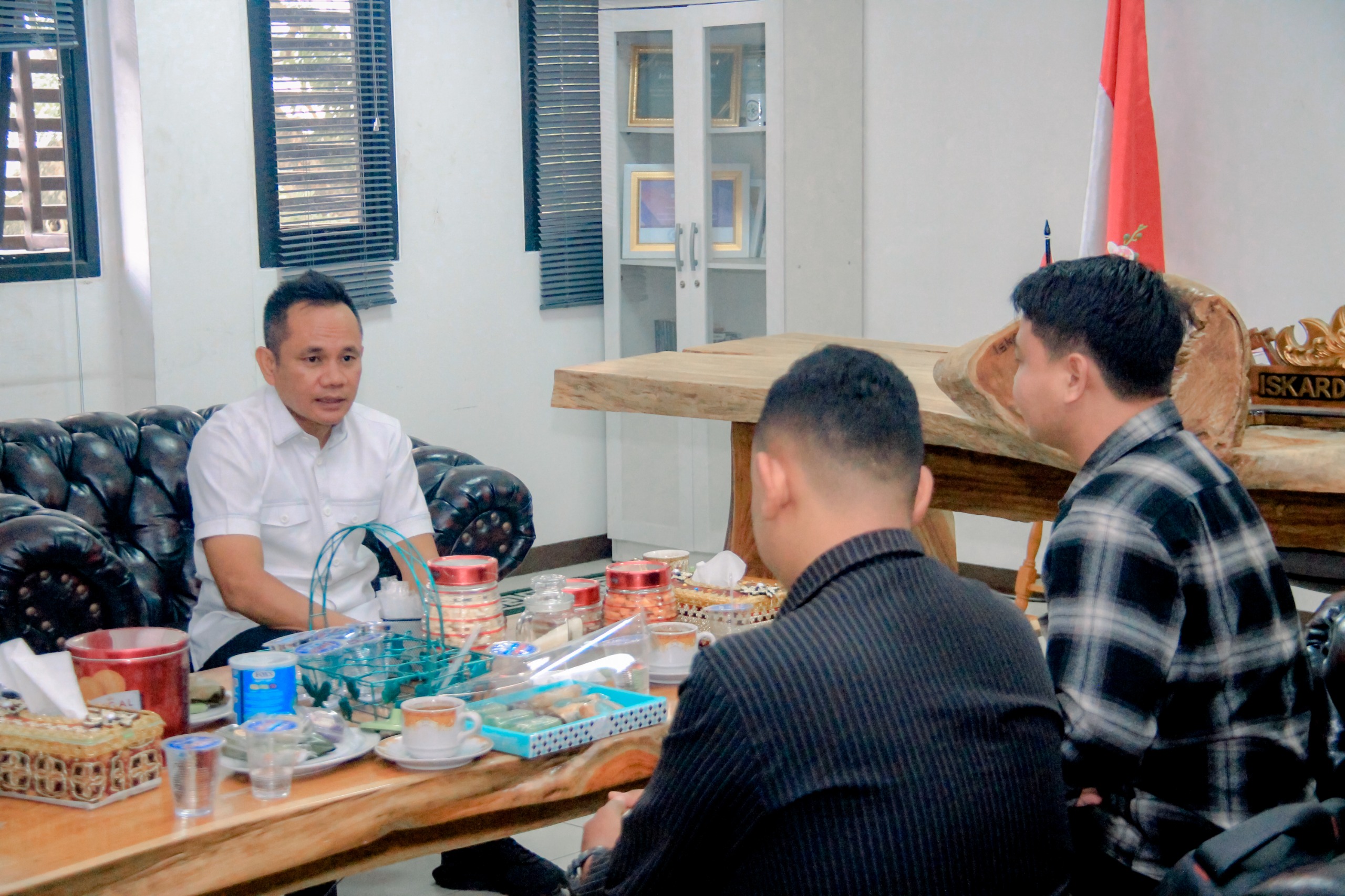 Bawaslu Lampung Ajak HMI Perkuat Literasi Politik Generasi Muda