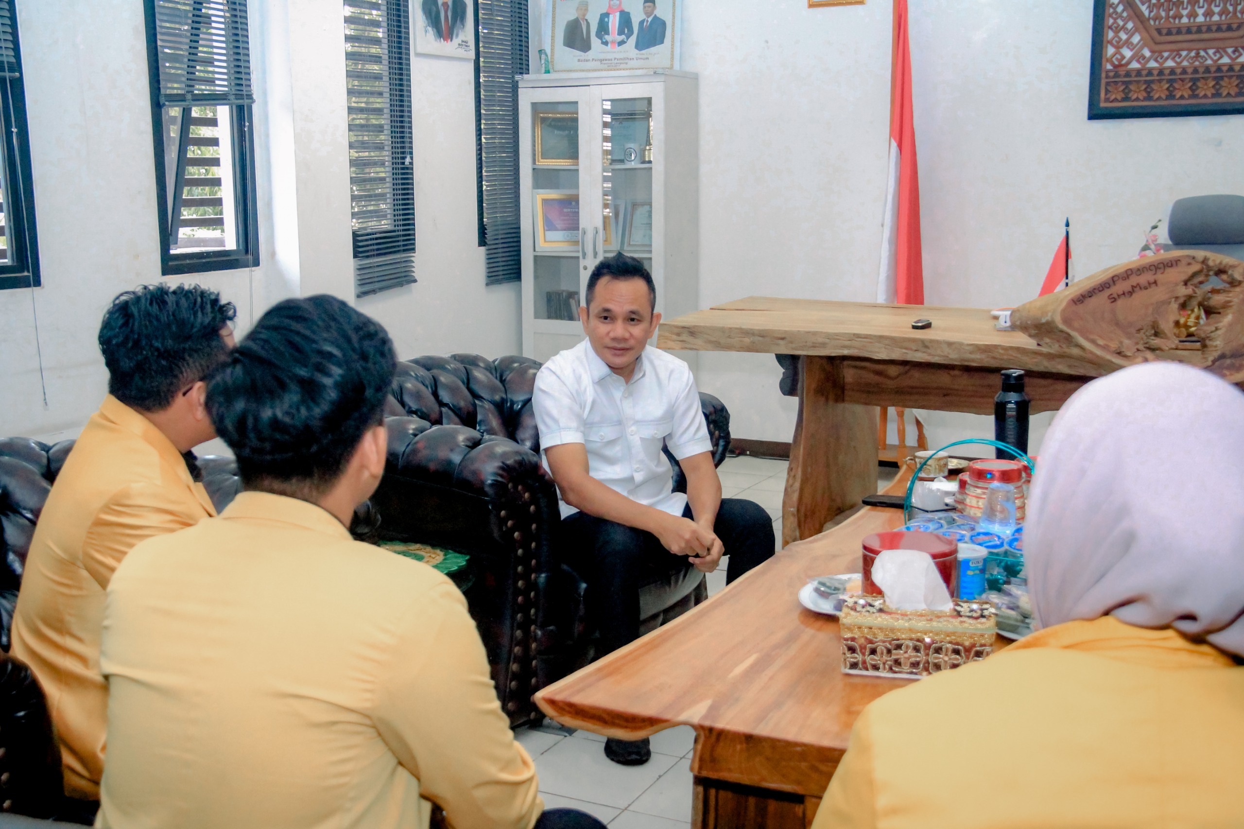 Bawaslu Lampung Ajak Organisasi Kepemudaan Perkuat Pengawasan Pemilu