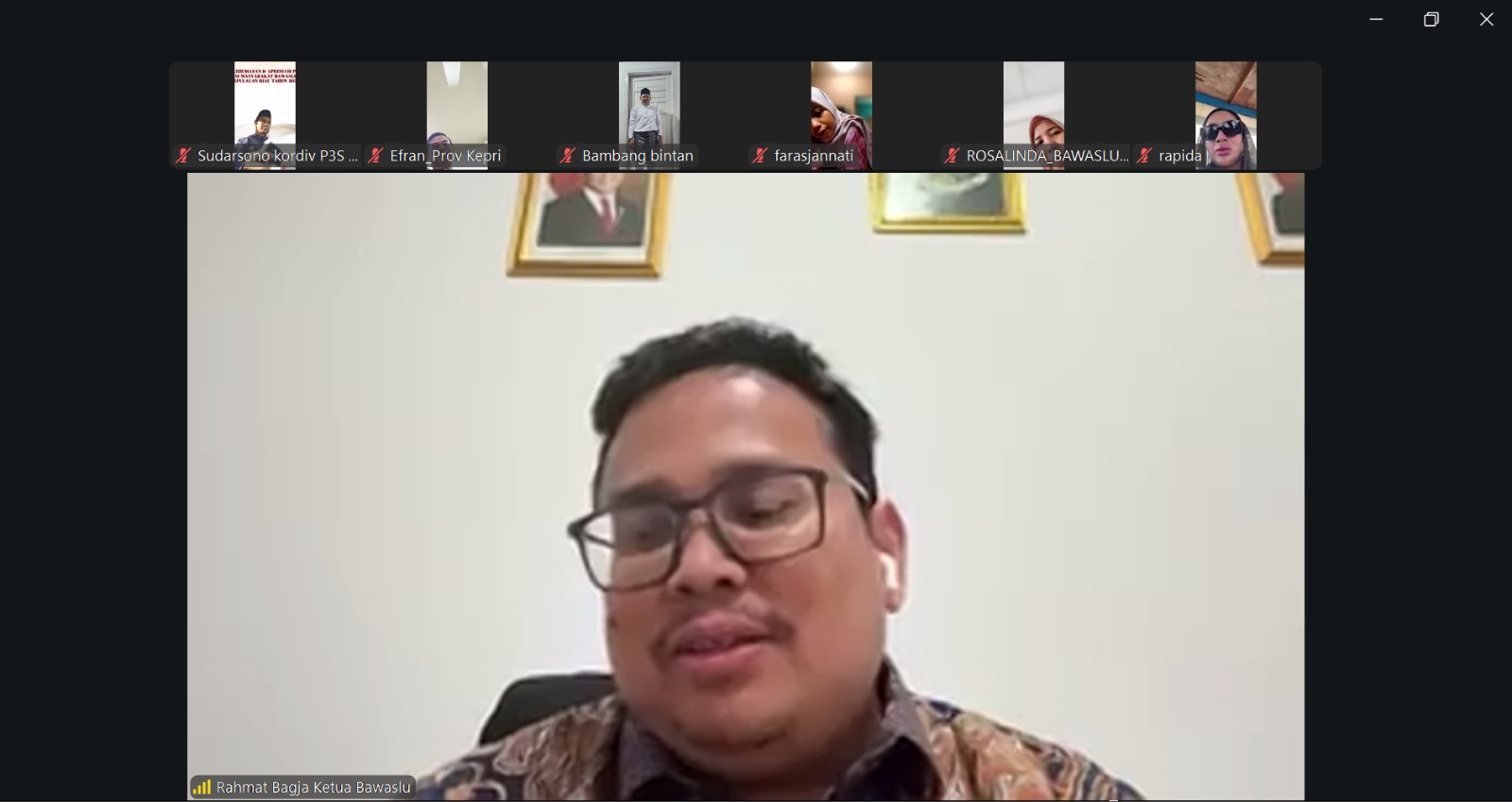 Buka Ngabuburit Pengawasan di Kepri, Bagja: Bukti Bawaslu Terus Bekerja