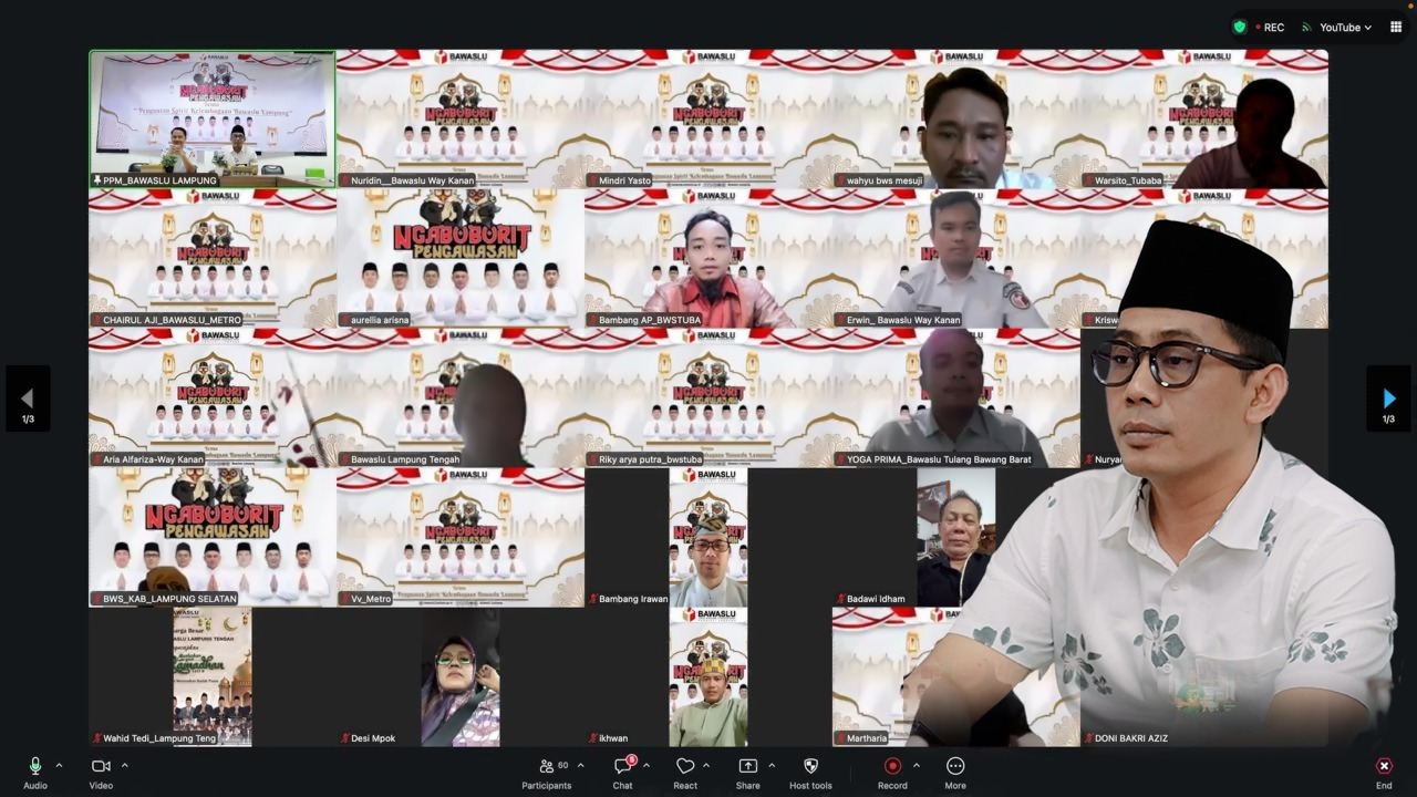 Ngabuburit Pengawasan, Bawaslu Lampung Perkuat Integritas Di Bulan Ramadan