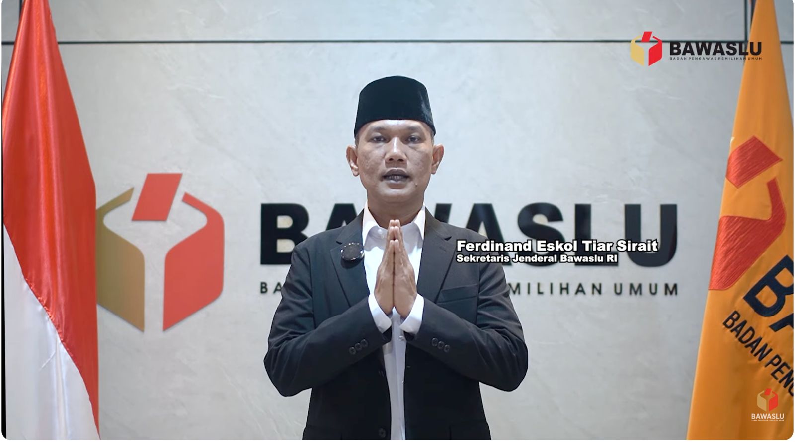 Sekjen Bawaslu: Reformasi Birokrasi Dimulai dari Integritas Pribadi Aparatur