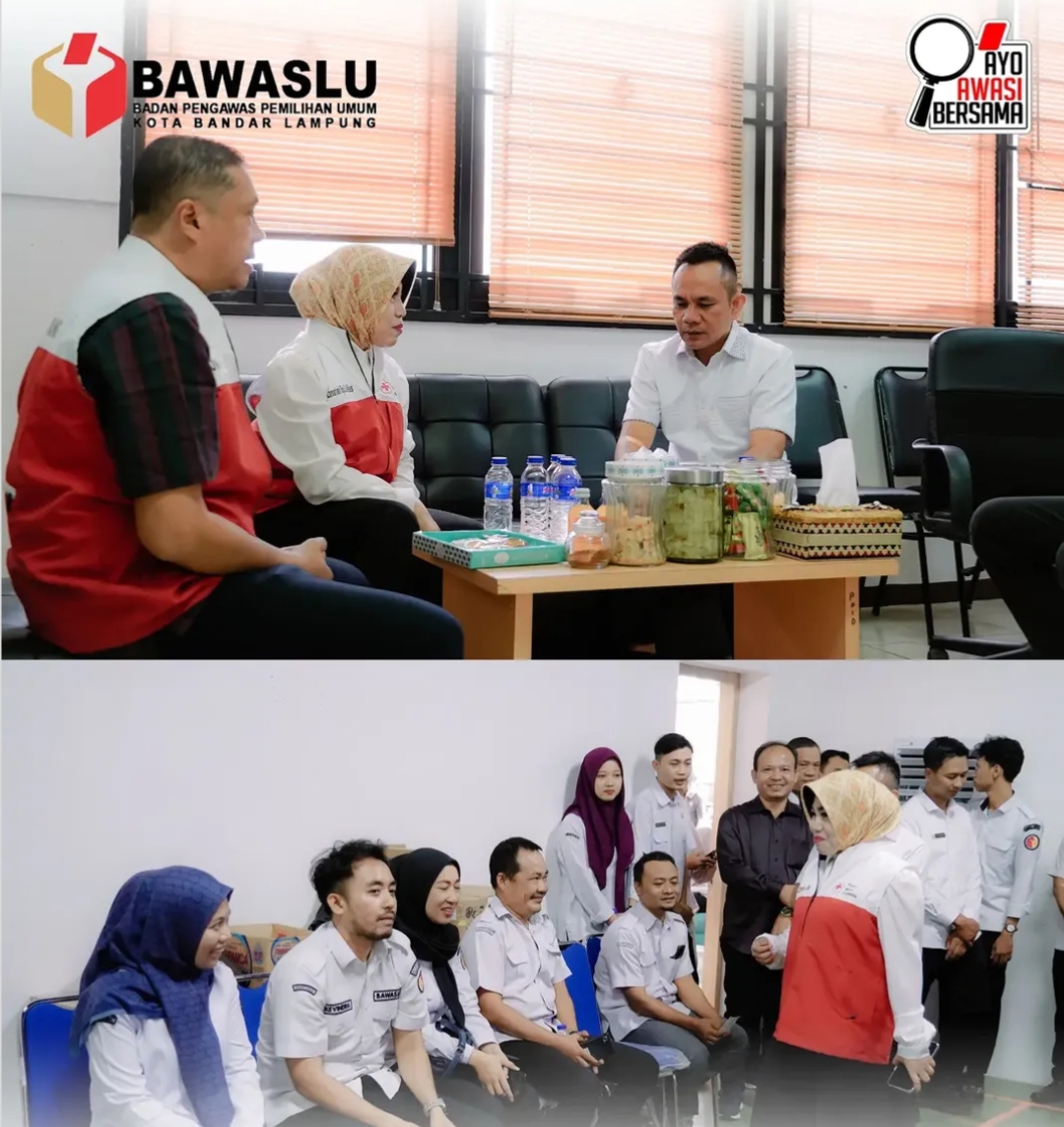 Bawaslu Kota Bandar Lampung Ikuti Donor Darah dalam Rangka HUT ke-18 Bawaslu
