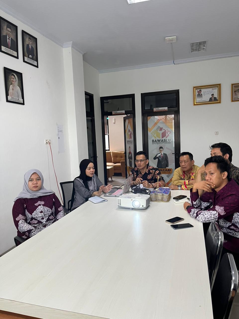 Matangkan Strategi, Bawaslu Kota Bandar Lampung Siap Gelar Pendidikan Pengawas Partisipatif (P2P)