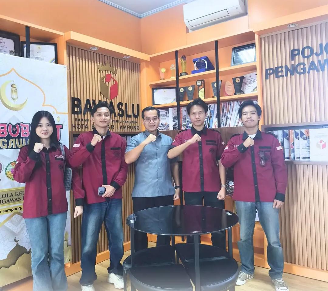 Bawaslu Kota Bandar Lampung Terima Audiensi UKM Mahkamah Universitas Lampung, Perkuat Sinergi Pengawasan Partisipatif