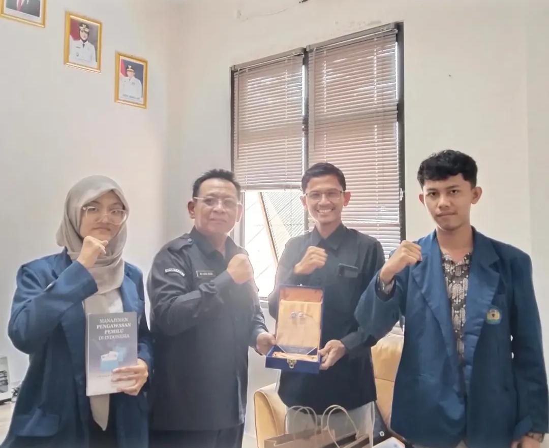 Bawaslu Kota Bandar Lampung Tarik Mahasiswa Magang FISIP Universitas Lampung, Apresiasi Kontribusi Selama Empat Bulan