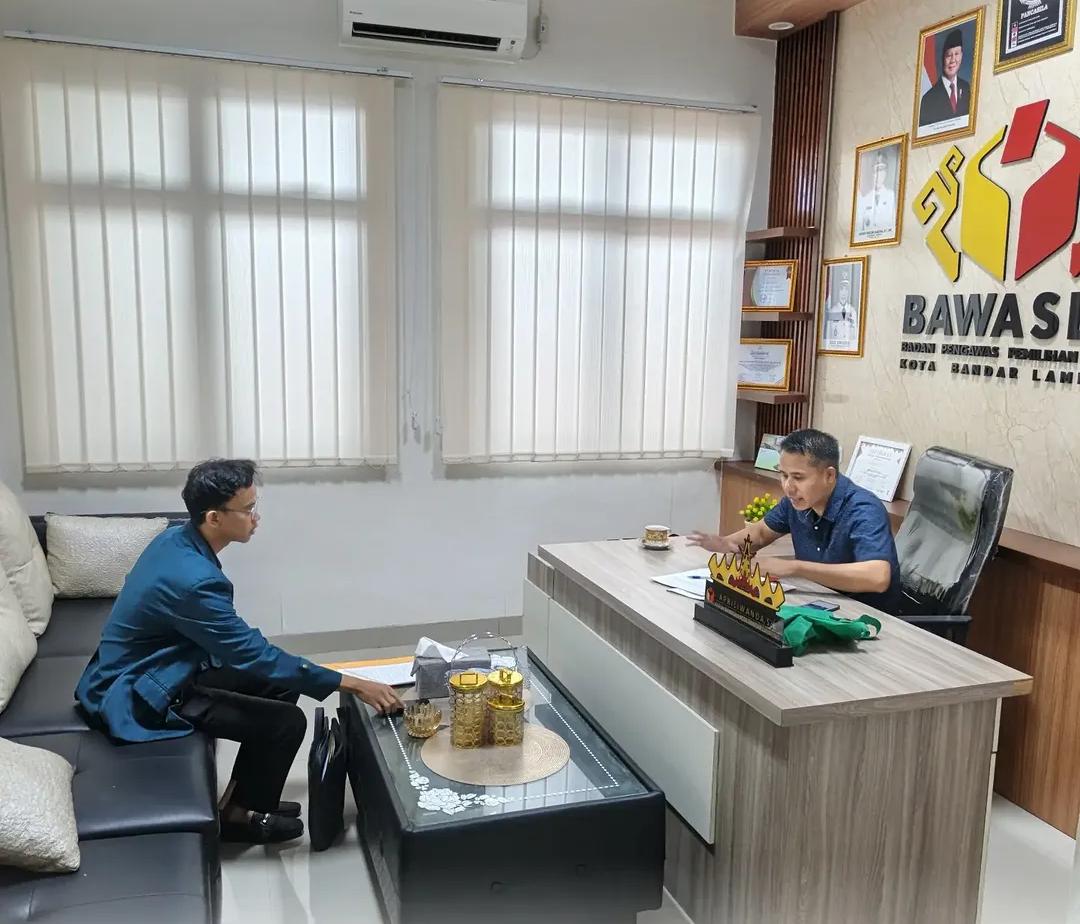 Bawaslu Kota Bandar Lampung Terima Kunjungan Mahasiswa FISIP Universitas Lampung, Dorong Penguatan Literasi Demokrasi melalui Penelitian Akademik