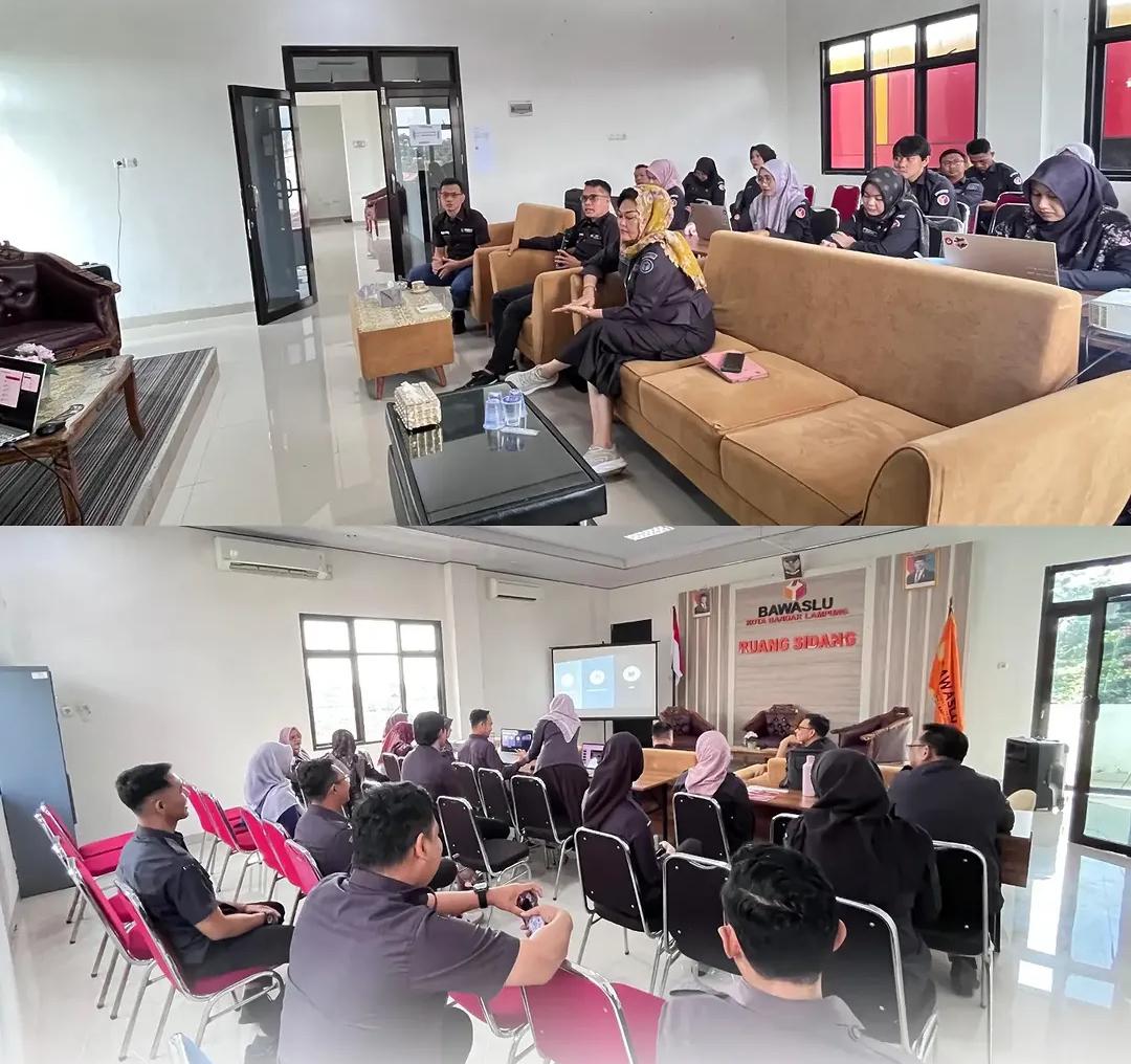 Bawaslu Kota Bandar Lampung Perkuat Tata Kelola melalui Monitoring, Evaluasi, dan Pelaporan Program Berkualitas