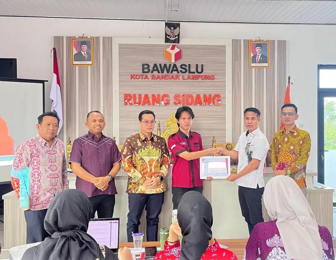 Bawaslu Kota Bandar Lampung Gelar Kajian Hukum Bahas Implikasi Putusan MK Nomor 135/PUU-XXII/2024 terhadap Sistem Kepemiluan