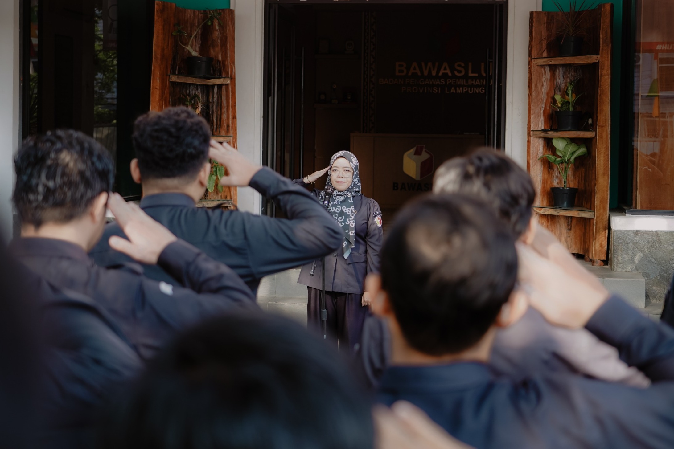Bawaslu Lampung Gelar Apel, Dorong Pemanfaatan Ruang Literasi Pengawasan