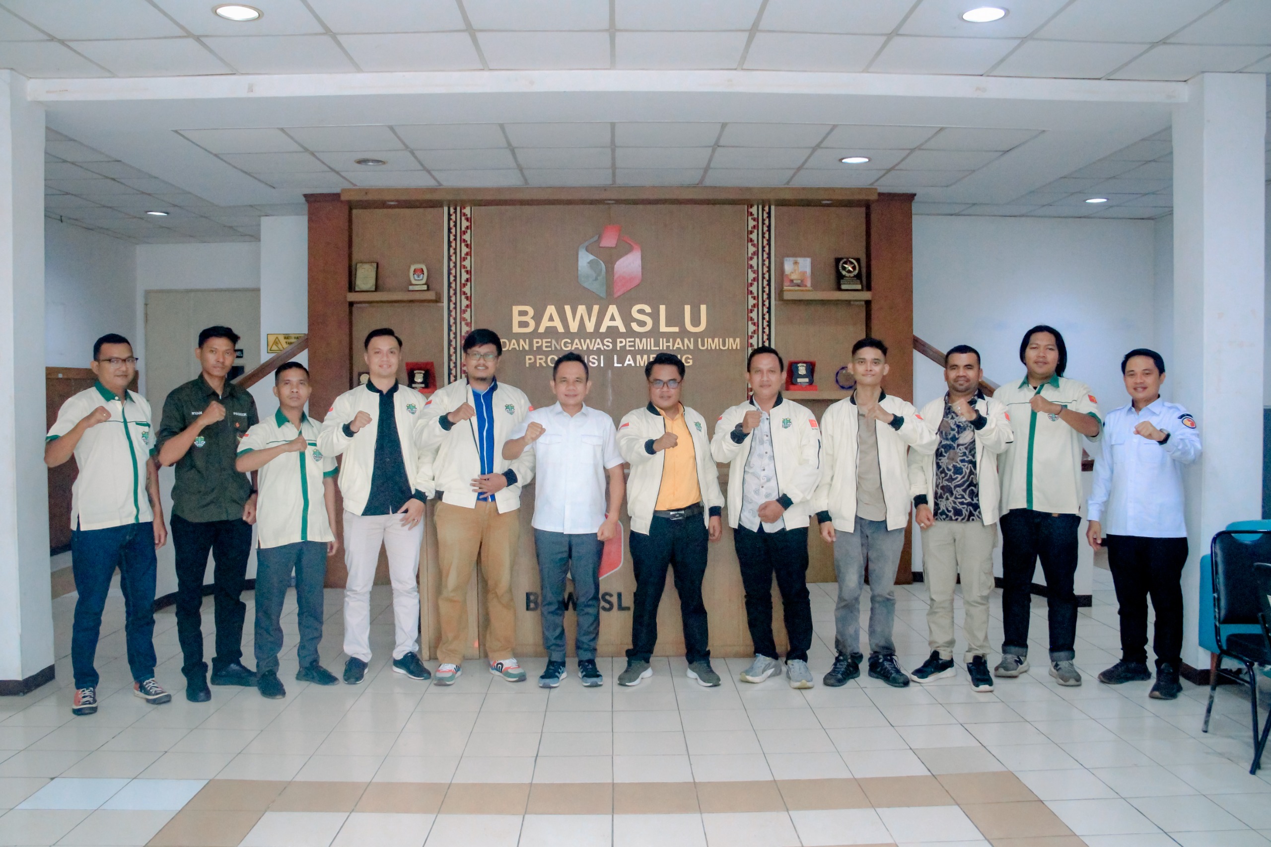 Bawaslu Lampung Terima Audiensi Pemuda Katolik Komda Lampung, Bahas Kolaborasi Pengawasan Pemilu