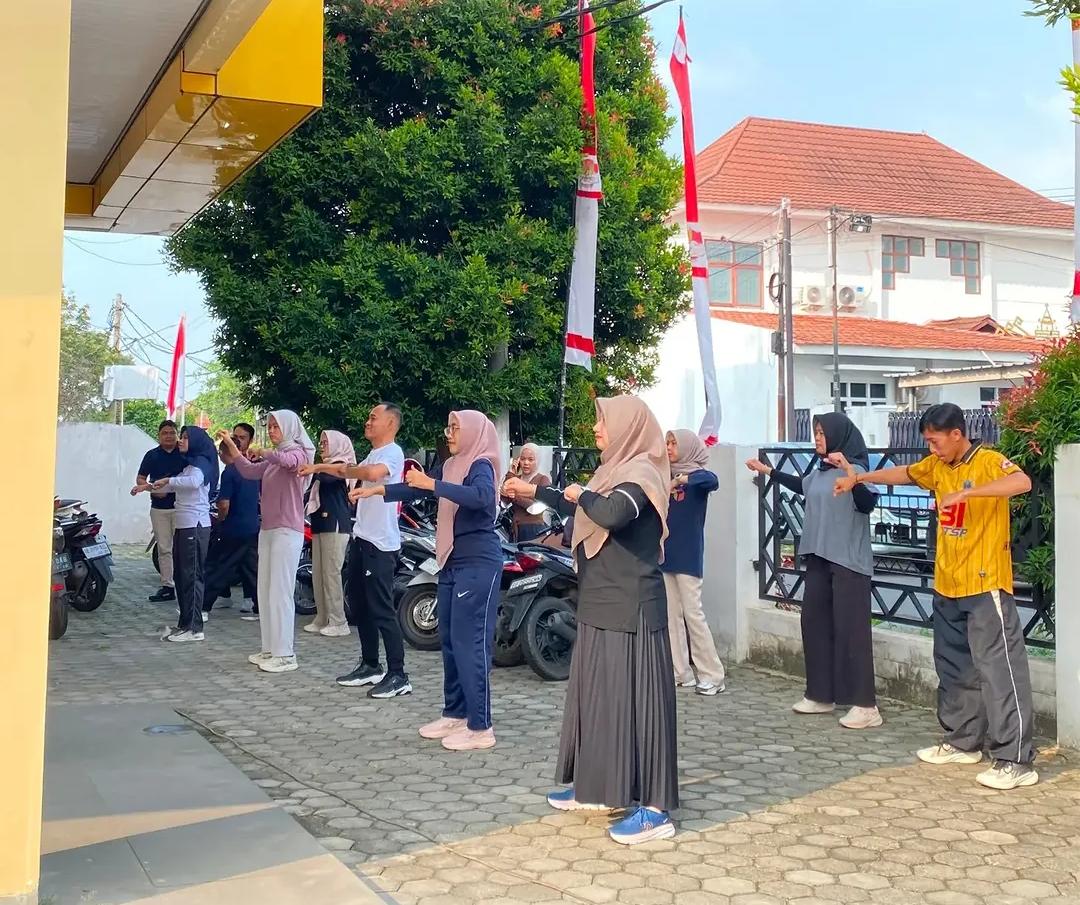 Bawaslu Kota Bandar Lampung Gelar Jum’at Sehati, Perkuat Kebersamaan dan Budaya Kerja Sehat