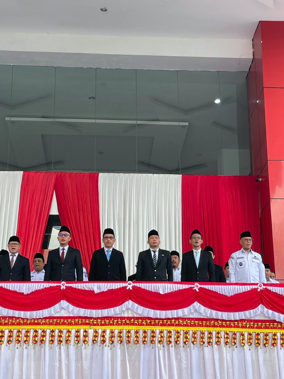 Bawaslu Kota Bandar Lampung Hadiri Upacara HUT ke-81 Kemerdekaan RI