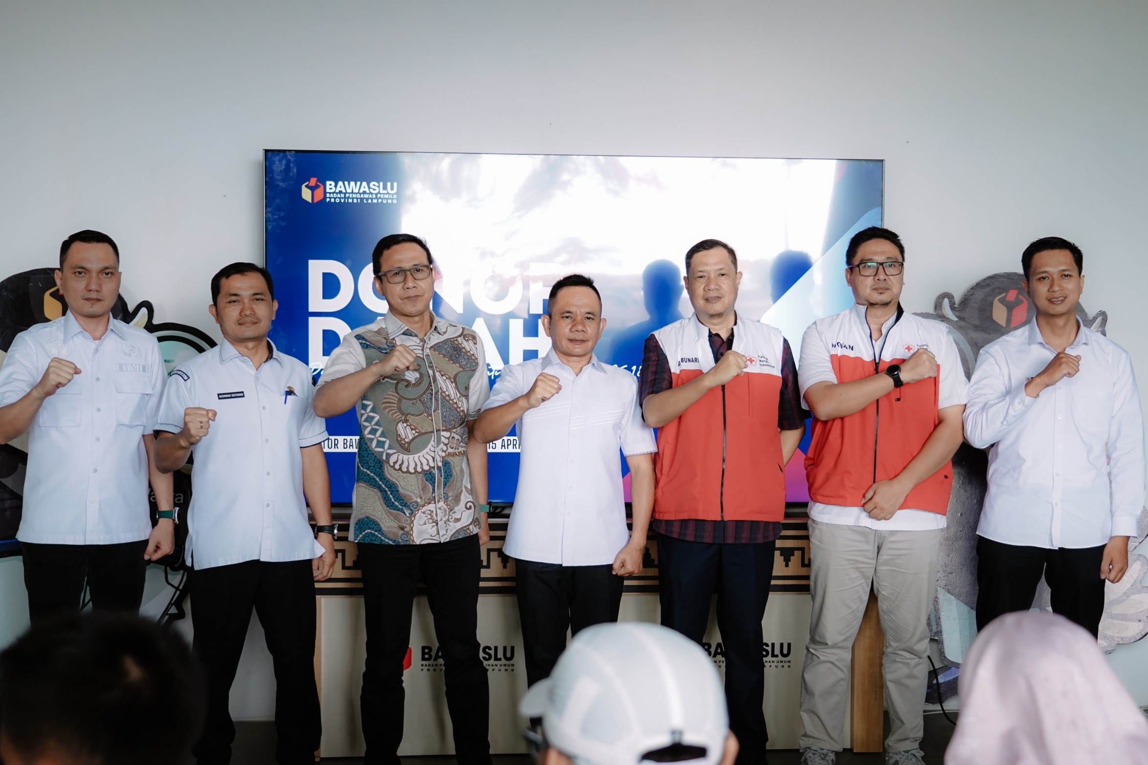 HUT Ke-18 Bawaslu, Bawaslu Lampung Gelar Aksi Donor Darah