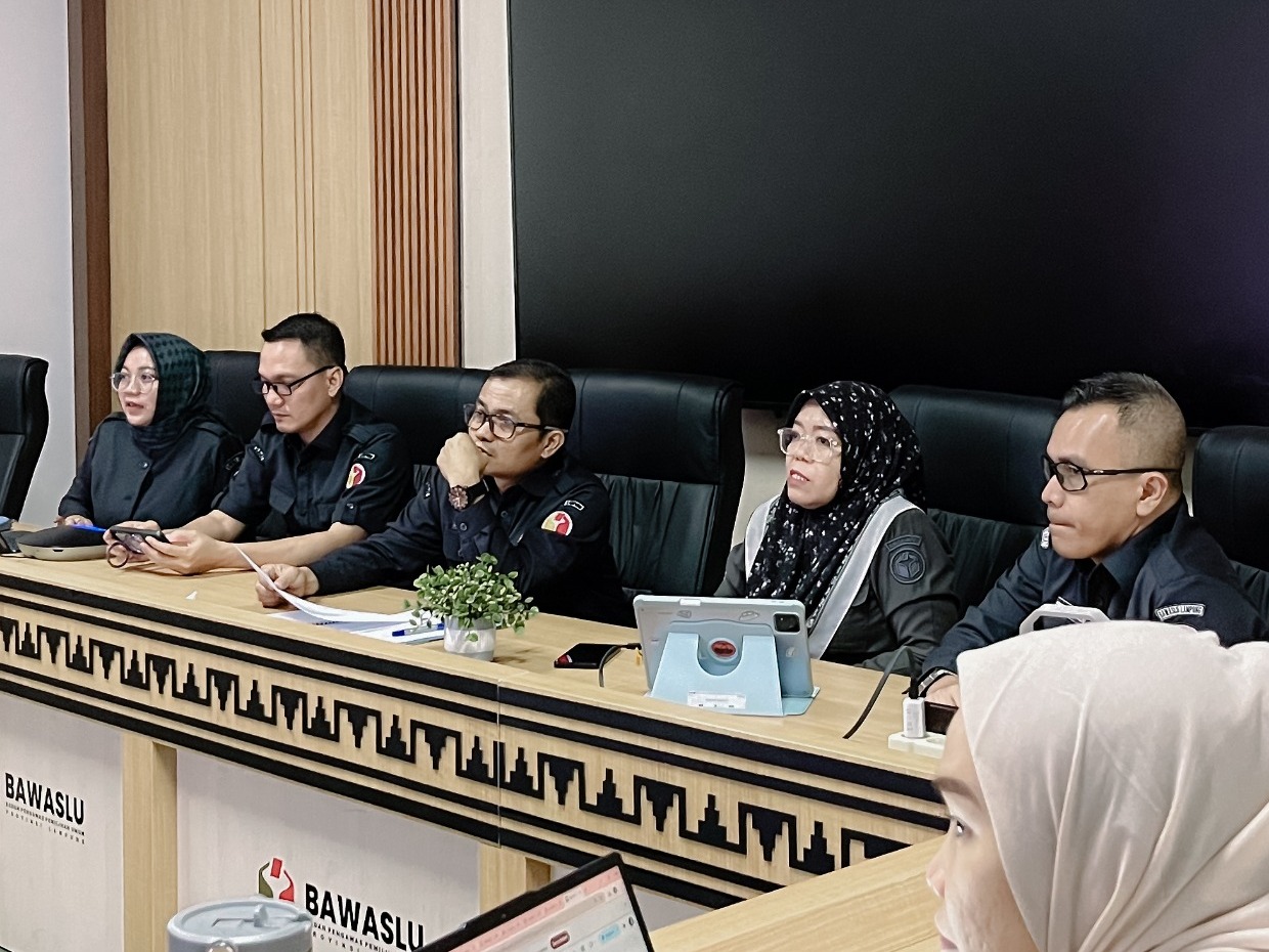 Perkuat Konsolidasi Di Masa Non Tahapan, Bawaslu Lampung Tekankan Disiplin Administrasi