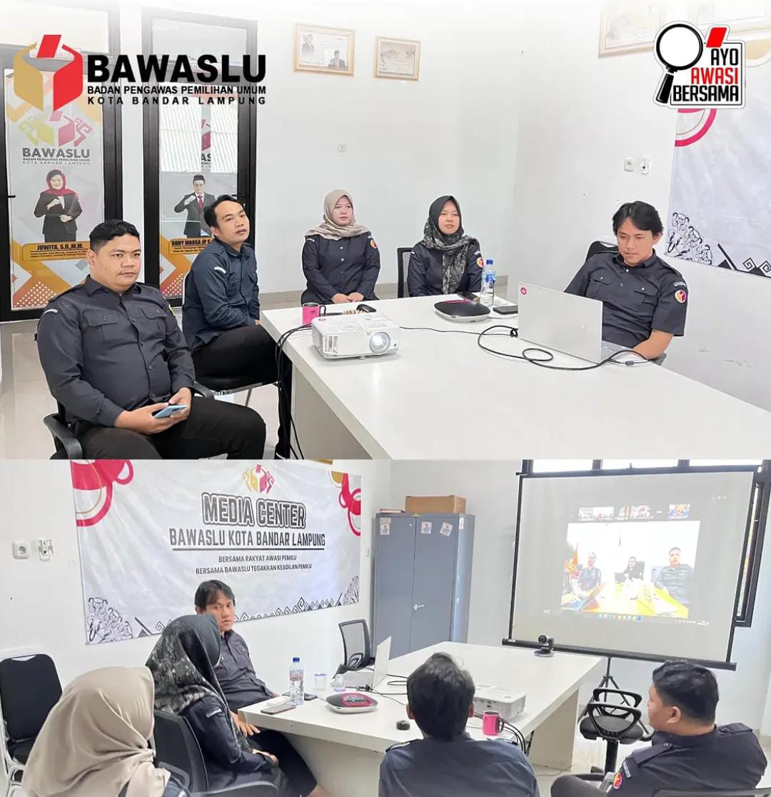 Bawaslu Bandar Lampung Ikuti Rapat Kesiapan Orientasi PPPK Tahun 2026