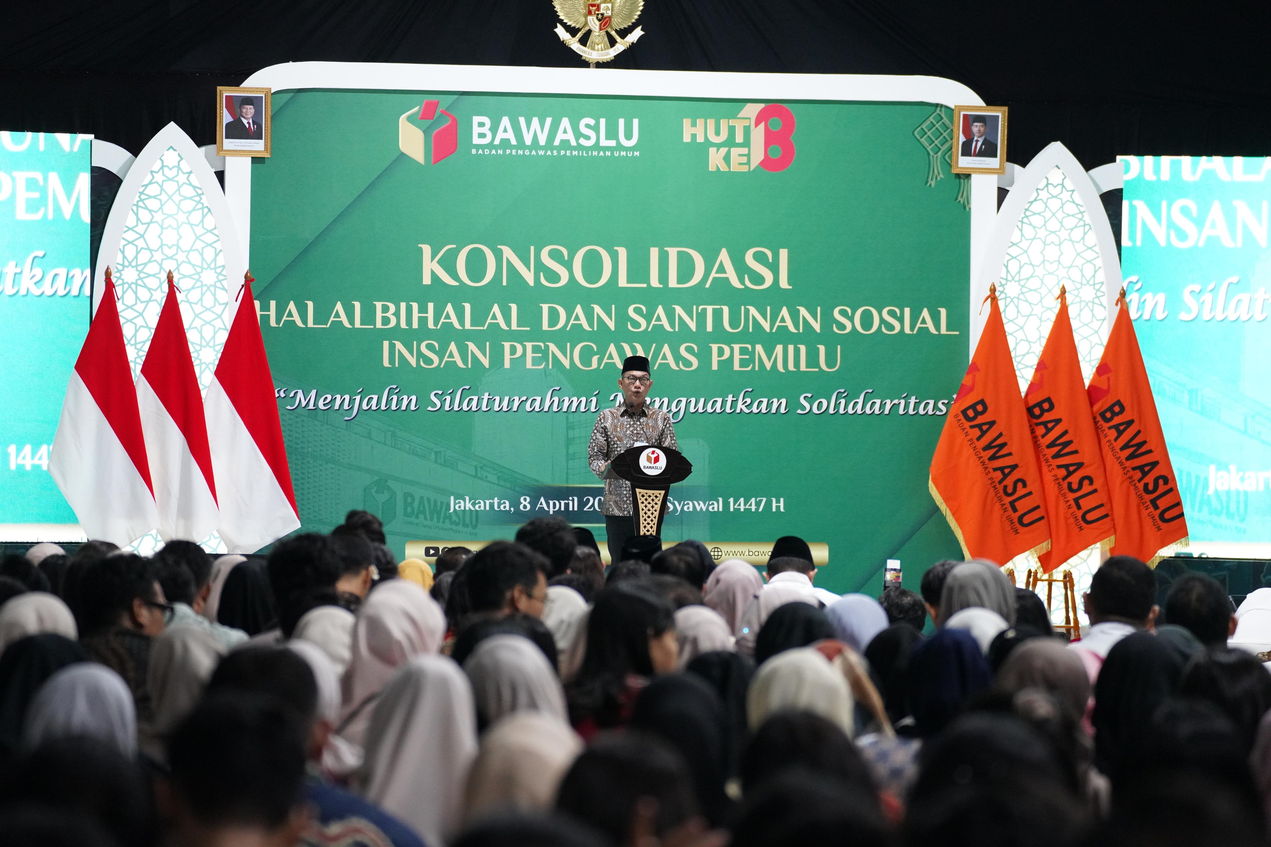 Sekjen Bawaslu Ajak Pengawas Pemilu Perkuat Kebersamaan