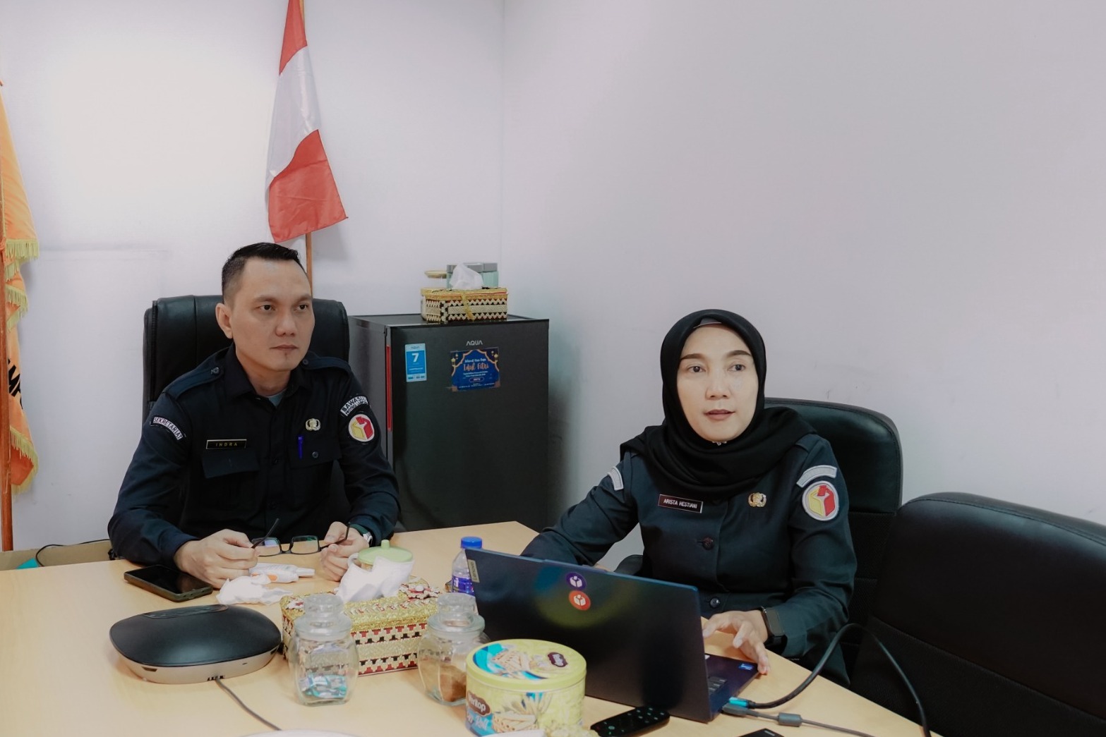 Bawaslu Provinsi Lampung mengikuti Rapat Evaluasi Penilaian Pengendalian Intern atas Pelaporan Keuangan (PIPK) Triwulan III Tahun 2026 yang diselenggarakan Bawaslu RI secara daring melalui Zoom Meeting, Senin (26/10/2026).