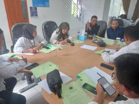 Hasanudin Alam Paparkan Pentingnya Kolaborasi Media dan Bawaslu pada Uji Kompetensi Wartawan PWI Lampung